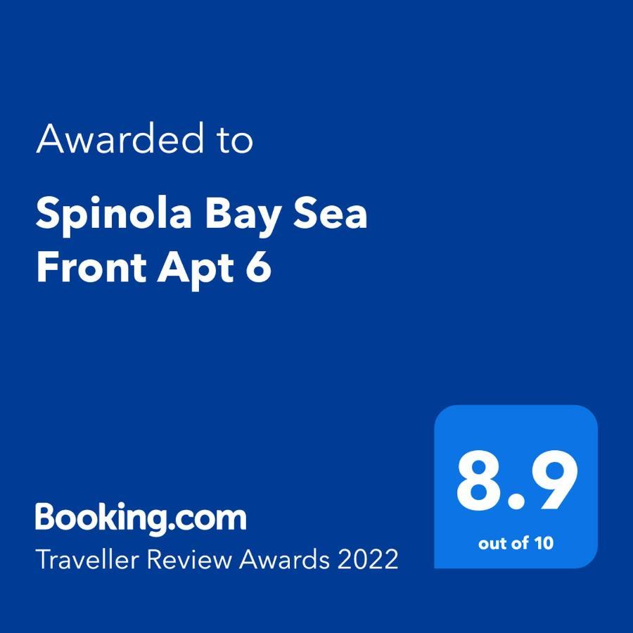 Spinola Bay Sea Front Apt 6 Saint Julian's Eksteriør billede